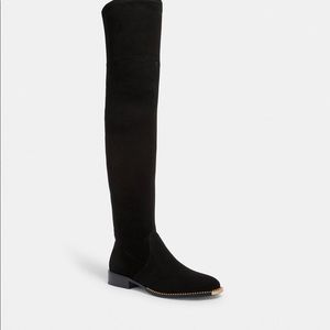 Black and gold Natalia Boot Coach Boot